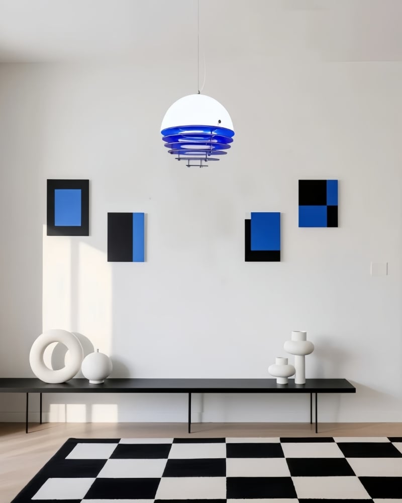 Nowoczesna Lampa Wisząca Bauhaus | 1+1 GRATIS