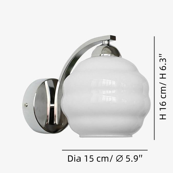 Retro Szklana Lampa Ścienna | 1+1 GRATIS
