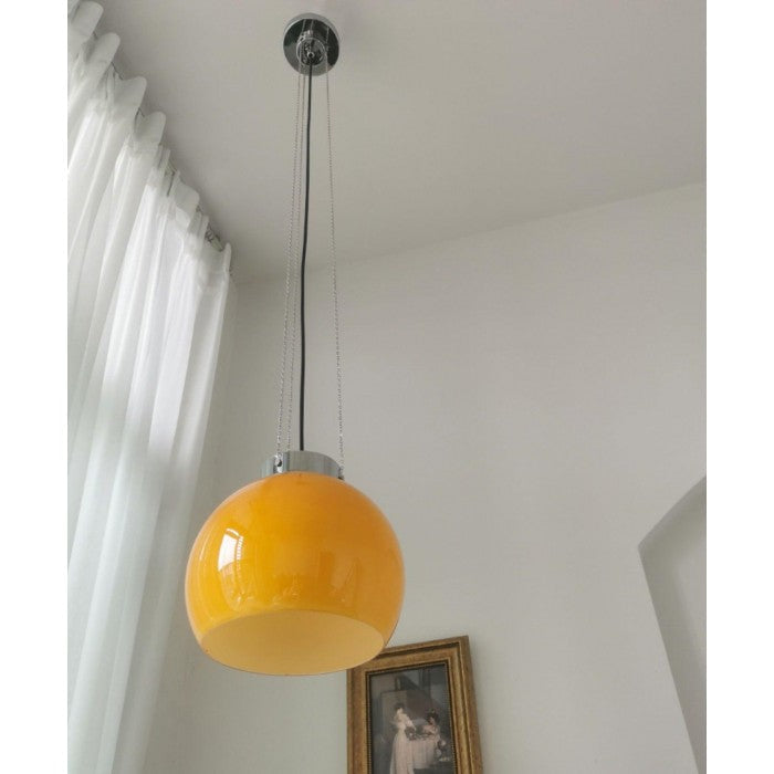 Retro Bauhaus Półokrągła Lampa Wisząca| 1+1 GRATIS