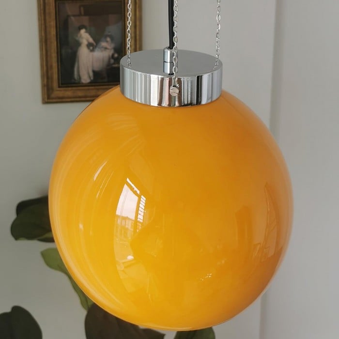 Retro Bauhaus Półokrągła Lampa Wisząca| 1+1 GRATIS
