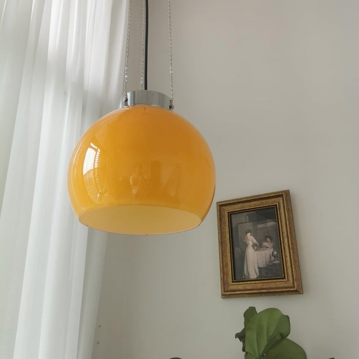 Retro Bauhaus Półokrągła Lampa Wisząca| 1+1 GRATIS