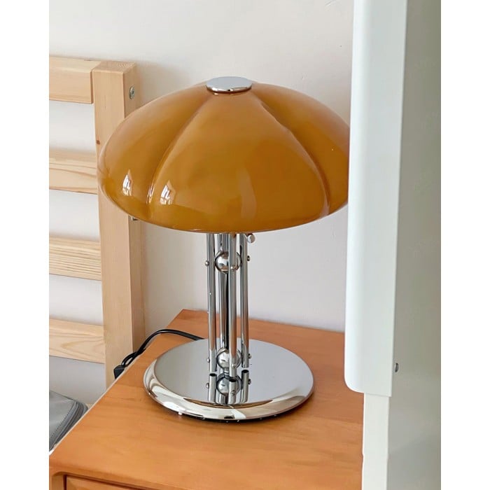 Retro Bauhaus Grzyb lampa stołowa | 1+1 GRATIS