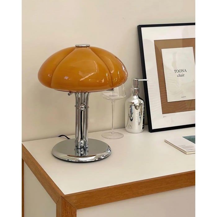 Retro Bauhaus Grzyb lampa stołowa | 1+1 GRATIS