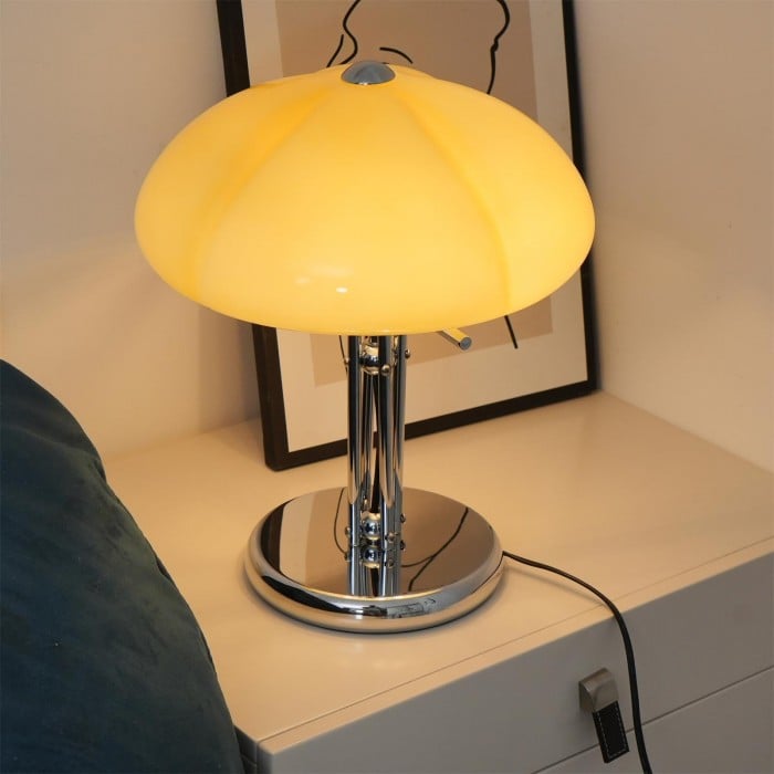 Retro Bauhaus Grzyb lampa stołowa | 1+1 GRATIS