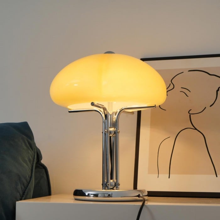 Retro Bauhaus Grzyb lampa stołowa | 1+1 GRATIS