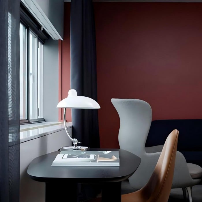 Retro Luxe Lampa Stołowa z Metalowym | 1+1 GRATIS