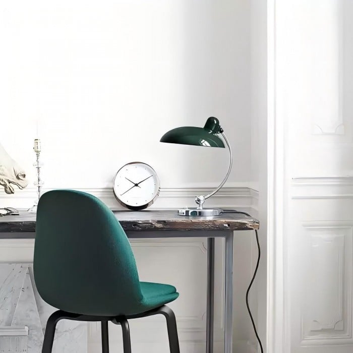 Retro Luxe Lampa Stołowa z Metalowym | 1+1 GRATIS