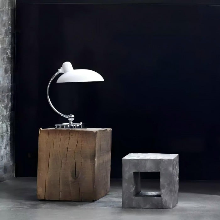 Retro Luxe Lampa Stołowa z Metalowym | 1+1 GRATIS